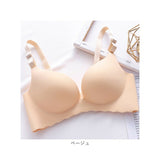 ブラジャー 涼しい ノンワイヤー 通販 ノンワイヤーブラ シームレスブラジャー ノンワイヤーブラジャー ノン ワイヤー ブラ 楽 肩紐取り外し シームレス 痛くない ストラップ 無地