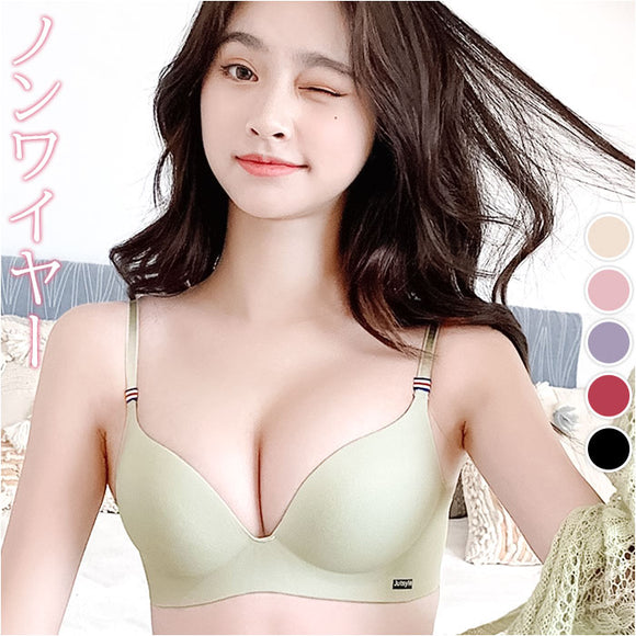 ブラジャー シームレス ノンワイヤー 通販 シームレスブラジャー ノン ワイヤー ブラ ノンワイヤーブラジャー ノンワイヤーブラ 調節可能 涼しい 楽 シンプル 無地 自然 肌に優しい