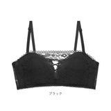 育乳ブラ ノンワイヤー レース 通販 ブラジャー ブラ ノンワイヤーブラ さらし ブラトップ チューブトップ ドレスインナー 肩紐なし 通気性 蒸れにくい ストラップレス 落ちない ずれない
