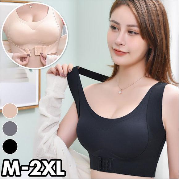 ノンワイヤーブラ フロントホック 姿勢補正 通販 ノンワイヤーブラジャー ブラ ブラジャー ナイトブラ 授乳ブラ 授乳 育乳ブラ 補正下着 下着 スポーツブラ スポーツ 背筋サポーター