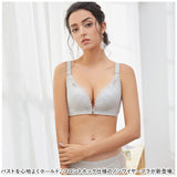 ブラジャー フロントホック 通販 ブラ 下着 肌着 ランジェリー インナー ノンワイヤー 着痩せ 小さく見せる 軽い 薄い 通気性 脇高 レース 背中見せ おしゃれ オシャレ ナイトブラ ウェア