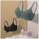 ブラジャー ノンワイヤー 通販 シームレス ブラ 単品 背中ホック ワイヤレスブラ レディースインナー ナイトブラ 昼夜兼用ブラ 婦人下着 下着 アンダーウェア おしゃれ かわいい 大人