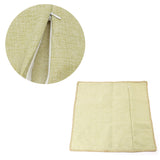 クッションカバー 45×45cm 通販 クッション カバー おしゃれ オシャレ 麻 リネン シンプル 無地 ナチュラル スクエア 角型 洗える 座布団カバー ソファ リビング 寝室 新生活 模様替え