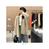 カーディガン フェザーヤーン ミドル丈 通販 羽織り 羽織 長袖 厚手 Vネック ゆったり ミドル 体型カバー 冬 カジュアル レディース 婦人服 アウター おしゃれ 防寒対策