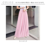 シフォンスカート ロング レディース 通販 チュールスカート レディーススカート ロングスカート スカート フレアスカート フレア ギャザー ロング丈 マキシ ウエストゴム きれいめ