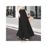 シフォンスカート ロング レディース 通販 チュールスカート レディーススカート ロングスカート スカート フレアスカート フレア ギャザー ロング丈 マキシ ウエストゴム きれいめ