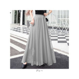 シフォンスカート ロング レディース 通販 チュールスカート レディーススカート ロングスカート スカート フレアスカート フレア ギャザー ロング丈 マキシ ウエストゴム きれいめ