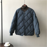 キルティングジャケット レディース ショート ミドル 通販 キルティング ジャケット 羽織 羽織り 上着 ダウンジャケット アウター ノーカラー 中綿 ダウン 防寒 体型カバー ゆったり