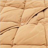 キルティングジャケット レディース ショート ミドル 通販 キルティング ジャケット 羽織 羽織り 上着 ダウンジャケット アウター ノーカラー 中綿 ダウン 防寒 体型カバー ゆったり