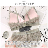 ブラジャー ショーツ セット 通販 ブラショーツ ブラセット ブラショーツセット ナイトブラ ノンワイヤーブラ ブラ 上下 セット 上下セット ストラップ 取り外し可能 3/4カップ レース
