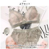 ブラジャー ショーツ セット 通販 ブラショーツ ブラセット ブラショーツセット ナイトブラ ノンワイヤーブラ ブラ 上下 セット 上下セット ストラップ 取り外し可能 3/4カップ レース