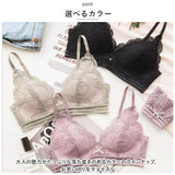 ブラジャー ショーツ セット 通販 ブラショーツ ブラセット ブラショーツセット ナイトブラ ノンワイヤーブラ ブラ 上下 セット 上下セット ストラップ 取り外し可能 3/4カップ レース