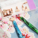ダイヤモンドアート ペンセット 通販 初心者 ペン 樹脂ペン 交換 収納ケース アクセサリー ペインティング 塗装ペン 手芸 DIY ビーズアート おしゃれ ホビー ハンドメイド用品 シンプル