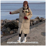 中綿 コート レディース 通販 ロングコート アウター ジャケット スタンドカラー 上着 冬 防寒 暖かい シンプル 無地 ゆったり 通勤 通学 旅行 お出かけ カジュアル きれいめ 大人