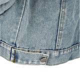 デニムジャケット フード付き レディース 通販 デニム ジャケット ジージャン Gジャン 大きいサイズ アウター 長袖 秋 冬 秋冬 春 春秋 カジュアル オーバーサイズ ビッグシルエット