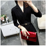 ワンピース レディース 膝下 膝丈 通販 ワンピ ドレス プリーツスカート ハイウエスト 長袖 Vネック きれいめ エレガント 上品 シンプル 無地 春 秋 春物 秋物 お呼ばれ 通勤 婦人服