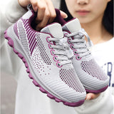 スニーカー レディース 通販 レディーススニーカー 軽量 軽い 通気性 シューズ 歩きやすい ウォーキングシューズ スポーツシューズ 靴 くつ 履きやすい 通勤 ウォーキング 通学 おしゃれ