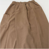 ガウチョパンツ ワイドパンツ レディース 通販 キュロット パンツ スカンツ スカーチョ クロップドパンツ 七分丈 ワイド ガウチョ スカート風 ボトムス ウエストゴム 体型カバー ゆったり