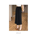 ガウチョパンツ ワイドパンツ レディース 通販 キュロット パンツ スカンツ スカーチョ クロップドパンツ 七分丈 ワイド ガウチョ スカート風 ボトムス ウエストゴム 体型カバー ゆったり
