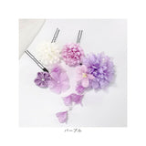 髪飾り 花 通販 ヘアアクセサリー 4点セット セット 髪かざり 花飾り 造花 房飾り フラワー 和装 着物 和服 和風 振袖 袴 成人式 卒業式 結婚式 七五三 着脱簡単 髪留め ヘアアレンジ