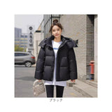 中綿ジャケット レディース 通販 ショート コート ジャケット アウター 上着 軽い 暖かい 防風 防寒 フード付き スタンドカラー シンプル 無地 通勤 通学 カジュアル 冬 かわいい