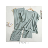 トップス パンツ セットアップ 通販 レディース フレンチスリーブ 上下セット ノースリーブ 春夏 リラックス おしゃれ きれいめ ゆったり 体型カバー 仕事 オフィス 通勤 大人 かわいい