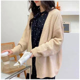 ニット カーディガン 通販 ニットカーディガン 羽織り 羽織 長袖 Vネック ミドル丈 ミドル ゆったり 体型カバー カジュアル レディース 婦人服 アウター 通勤 通学 おしゃれ 防寒対策