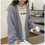 ニット カーディガン 通販 ニットカーディガン 羽織り 羽織 長袖 Vネック ミドル丈 ミドル ゆったり 体型カバー カジュアル レディース 婦人服 アウター 通勤 通学 おしゃれ 防寒対策