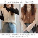 ベスト ニット レディース ショート丈 通販 ニットベスト Vネックニットベスト チョッキ ジレ ウェストコート ノースリーブ 前ボタン Vネック 秋 冬 秋冬 春 春秋 おしゃれ かわいい
