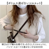 ニットベスト レディース ジレ プルオーバー 通販 レディースベスト ニット ベスト ニットチョッキ チョッキ レイヤード 重ね着 ゆったり 体型カバー カジュアル シンプル 無地