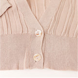 カーディガン レディース 薄手 通販 ニットカーディガン 長袖 ニット ドルマン ボリューム袖 羽織り トップス vネック リブ 無地 ゆったり 春 夏 秋 冷房対策 オフィス かわいい 可愛い