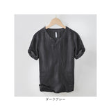 シャツ メンズ 半袖 通販 メンズシャツ Tシャツ 半袖tシャツ 半そで トップス カジュアルシャツ カジュアル おしゃれ Vネック vネック 無地tシャツ メンズtシャツ メンズファッション