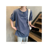 ロゴ Tシャツ レディース 通販 ロゴTシャツ ロゴtシャツ tシャツ シャツ カジュアルシャツ オーバーシャツ レディースシャツ シック ドロップショルダー ロゴデザイン 大人 シンプル