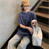 ロゴ Tシャツ レディース 通販 ロゴTシャツ ロゴtシャツ tシャツ シャツ カジュアルシャツ オーバーシャツ レディースシャツ シック ドロップショルダー ロゴデザイン 大人 シンプル