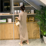 ロングワンピース 半袖 通販 カットソー ワンピース ワンピ ロング丈 レディース Tシャツワンピース ロングワンピ Tシャツワンピ クルーネック サイドスリット 吸湿性 通気性 ゆったり