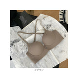 ノンワイヤー ブラ 脇高 通販 ノンワイヤーブラ ブラジャー シームレスブラ 2way ストラップレス 紐無し ノンワイヤー ワイヤレス シームレス インナー 下着 ランジェリー カップ