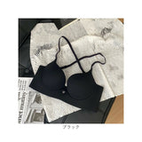 ノンワイヤー ブラ 脇高 通販 ノンワイヤーブラ ブラジャー シームレスブラ 2way ストラップレス 紐無し ノンワイヤー ワイヤレス シームレス インナー 下着 ランジェリー カップ