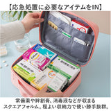 メディカルポーチ 救急バッグ 通販 救急箱 小物入れ 収納箱 薬箱 応急処理 救急パック ボックス エマージェンシーポーチ 大容量 おしゃれ かわいい 学校 部活 ハンドル付き コンパクト