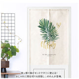 のれん おしゃれ 室内 通販 暖簾 ノレン 120×85cm 目隠し 布 間仕切り 仕切り ロング 両開き 綿 麻 冷気 防寒 洗える カーテン 室内飾り ドア 扉 棚 リビング 台所用 トイレ 料理屋