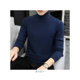 ニット セーター メンズ 通販 ニットセーター モックネック ハイネック ボトルネック タートルネック タートルネックセーター メンズセーター 無地 柔らかい ソフト 快適 ギフト 通勤