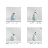 オブジェ モダン 通販 置物 おしゃれ フルーツ 陶器 インテリアオブジェ ディスプレイ ダイニング 玄関 リビング 置き物 かわいい 可愛い 小物 インテリア 雑貨 室内 室外 インテリア雑貨