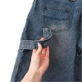 サロペット デニムパンツ レディース 通販 オーバーオール つなぎ ロングパンツ ロング パンツ オールインワン デニム デニムサロペット ズボン ゆったり 体型カバー カジュアル