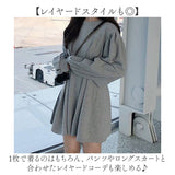 ワンピース ミニ レディース 長袖 通販 ミニワンピース ミニ丈 ミニワンピ ワンピ フレアワンピース レディースワンピース フレア 膝上 ウエストタック ボリューム袖 パフスリーブ