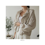 ブルゾン レディース 通販 レディースブルゾン 羽織り 羽織 ジャケット 上着 シャツブルゾン ライトアウター ブルゾンレディース ラグラン袖 前開き ポケット カジュアル デザイン