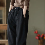 テーパードパンツ レディース 通販 裏起毛 パンツ ロングパンツ ズボン 長ズボン イージーパンツ 防寒パンツ ボトムス ウエストゴム 防寒 秋冬 秋 冬 あったか 暖かい ゆったり きれいめ