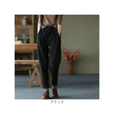 テーパードパンツ レディース 通販 裏起毛 パンツ ロングパンツ ズボン 長ズボン イージーパンツ 防寒パンツ ボトムス ウエストゴム 防寒 秋冬 秋 冬 あったか 暖かい ゆったり きれいめ