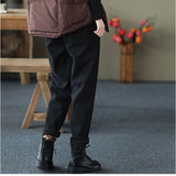 テーパードパンツ レディース 通販 裏起毛 パンツ ロングパンツ ズボン 長ズボン イージーパンツ 防寒パンツ ボトムス ウエストゴム 防寒 秋冬 秋 冬 あったか 暖かい ゆったり きれいめ