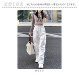 カーゴパンツ ウエストゴム レディース 通販 イージーパンツ ワークパンツ ワイドパンツ ダンスパンツ ロングパンツ 長ズボン ズボン パンツ カジュアルパンツ ロング カーゴ イージー