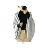 ドルマン カーディガン レディース 通販 ポンチョ ニット ストール ショール マント ニットカーディガン 大判ストール 長袖 羽織り トップス 秋冬 ゆったり 春 秋 冬 きれいめ 無地