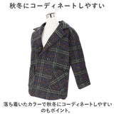 ショートコート レディース 通販 ラシャコート ショートコート アウター コート ジャケット 上着 ダブル チェック 冬 暖かい きれいめ おしゃれ 羽織 長袖 スーツオーバー
